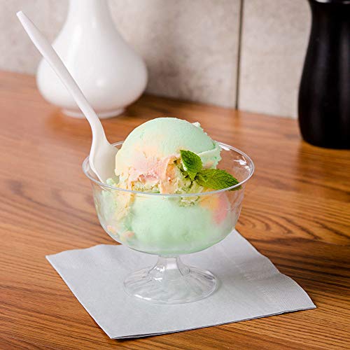 Fineline Settings Plastic Dessert Cups - 8 Oz | Clear | Flairware | Pack Of 10 #TOP3