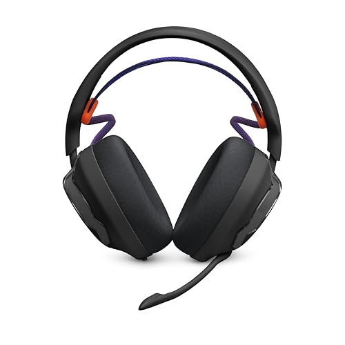 JBL Quantum 650X - Wireless multiplatform Gaming Headset Customizable Through JBL QuantumENGINE, 50mm Carbon Dynamic Drivers, Spatial Sound, Dual Wireless Connection, Replaceable Components (Black) by JBL - Used condition - Image 9