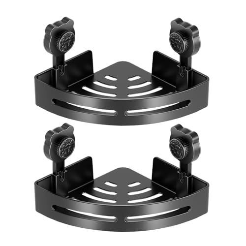 keloppasit Eck-Duschablage, 2 Stück, mit Saugnapf, ohne Bohren,...