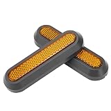 Keenso Cubierta Decorativa para Rueda Trasera de Patinete, Tira Reflectante con Tornillos para Xiaomi M365/PRO/PRO2