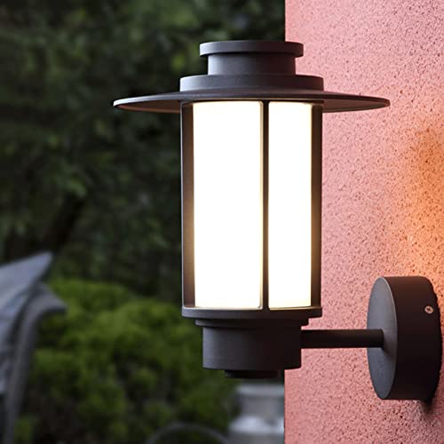 Appliques extérieures modernes étanches en verre pour patio et façade - 5