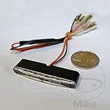 {UNIVERSAL_MOTORRAD} Highsider LED-Ruecklicht Stripe, transparent, E-gepr.