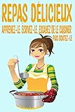  repas délicieux: apprenez-le, écrivez-le, essayez de le cuisiner, puis goûtez-le Livre de recettes vierge à écrire: rassemblez les recettes que vous ... (journal de 100 recettes et organisateur)