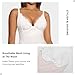 FeelinGirl White Cute Body Suits Women Lace Shapewear Bodysuit Tops Sexy Body Shaper Lingerie Going Out Fashion Outfits