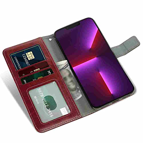 BANLEI2U Estojo Fólio de Capa de Telefone for ASUS ZENFONE 7 PRO, Couro PU Premium Capa Slim Fit for