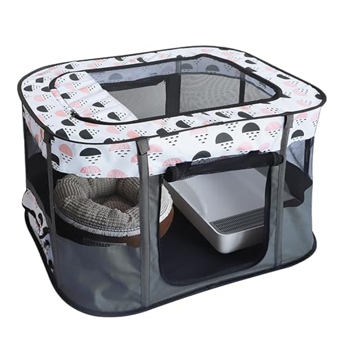 Corralito para perros de ejercicio para acampadas y tardes de jardín 2