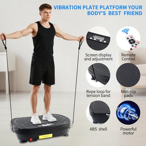 Homesy Vibration Plate – 200W Single-Motor Plate with Preset Programs — view 7