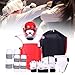Imagen de LeeQinersw Kit Completo de Taekwondo con Ocho Accesorios para Entrenamiento