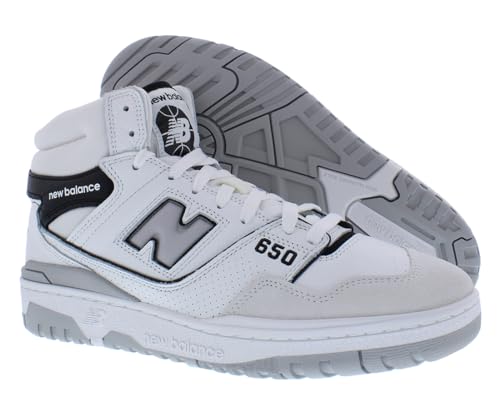 New Balance 650 Mens Shoes Size 6, Color: White/Black4