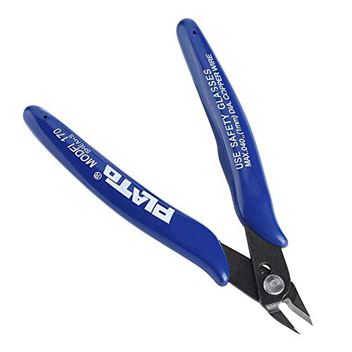 3D Printer Cutting Pliers 3D Printer Model 170 Diagonal Pliers, High Carbon Steel Jaw 3D Printer Side Cutting Nippers Precision Cutter Pliers Diagonal Side Cutter Pliers Side Cutting Nippers #TOP7