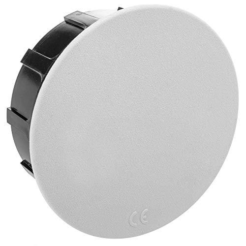 BeMatik - Caja empotrada de Registro eléctrico Redonda 40x65mm