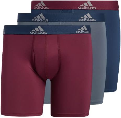 adidas Men's Performance Boxer Brief Underwear (3-pack) Boxed Performance Boxer Brief Underwear (3-pack) (pack of 3)