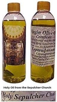 Large Holy Oil from the Sepulcher Church in Jerusalem