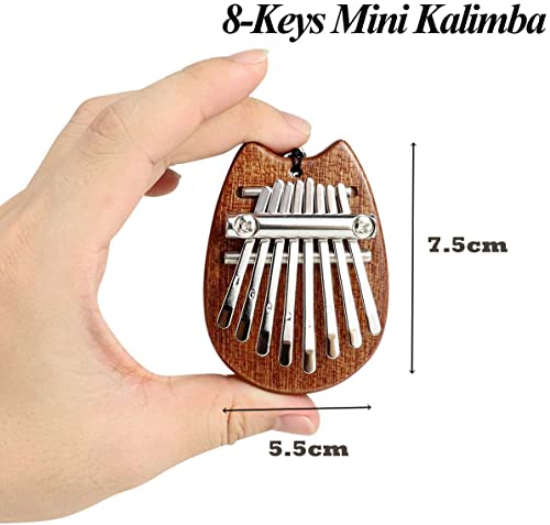 Mini Piano à Pouces Kalimba,Kalimba 8 Clés Pouce Piano,Kalimba Portable,Piano à Pouce avec Cordon,Mini Portable Piano à… - Les Beatles, Paul McCartney, John Lennon, RIngo Starr, George Harrison Mini Piano à Pouces Kalimba,Kalimba 8 Clés Pouce Piano,Kalimba Portable,Piano à Pouce avec Cordon,Mini Portable Piano à… – Image 3