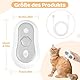 Nepfaivy Katzenbürste mit Dampf für Kurzhaar und Langhaar - Wiederaufladbare Katzen Bürste mit Auslöseknopf, Dampfbürste für Katzen und Hunde zum Entfernen von Losen Haaren und Schmutz