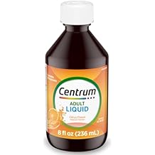 Centrum Liquid Multivitamin for Adults, Multivitamin/Multimineral Supplement with B Vitamins and Antioxidants, Citrus Flavor - 8 Fl Oz