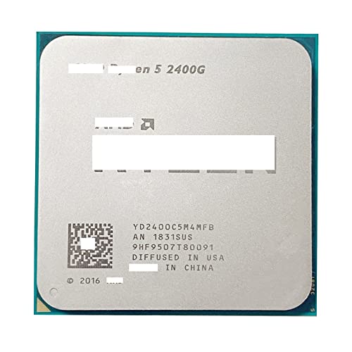 2400G R5 2400G 3.6 GHz クアッドコア クアッドスレッド 65W CPU プロセッサ YD2400C5M4MFB ソケット AM4