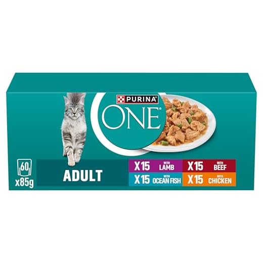 Purina One Adult Katzenfutter Nasssorten-Mix