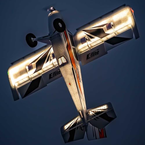 E-Flite Night Timber X Evolutions - Avión teledirigido con iluminación LED de Vuelo Nocturno, AS3X+ y Safe Select (1,2 m) - imagen 6