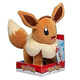 peluche eevee mexico Personaje: Evoli Bandai - Pokémon - Peluche Evoli (Eevee) - Peluche de 30 cm Muy Suave - WT0061