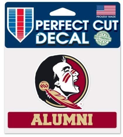 WinCraft NCAA Florida State University Seminoles Alumni 4x5 Perfect Cut Decal