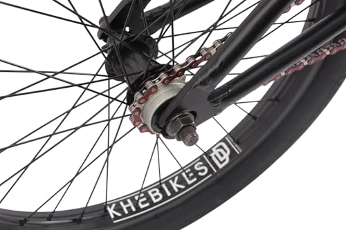 Miniatura 8 de Khe Cosmic Al 20 Pulgadas Bmx Aluminio Affix Rotor Frenos V Delantero Y Trasero Neumáticos Acme 2.40 Negro Mate 135-170 Cm 2025