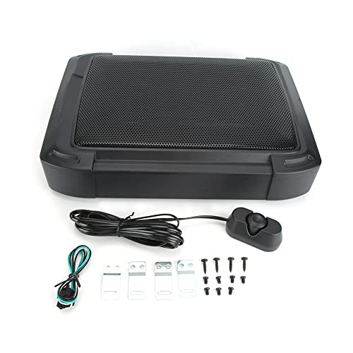 Amplificador de altavoces de subwoofer de 600W Premium debajo del asiento con cuerpo ultra delgado de alta potencia para el automóvil universal negro