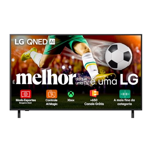 LG QNED 55 4K Smart TV com Dolby Atmos