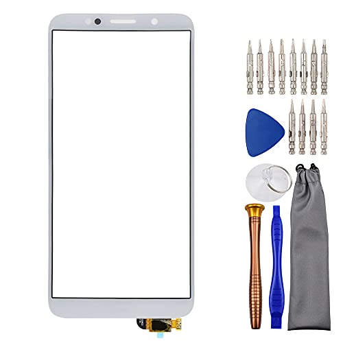 Sunways Touch Digitizer Screen Replacement for Huawei Y5 Prime 2018 DRA-LX2 Y5 2018 DUA-LX2 DRA-L01 DUA-L21 DRA-L21 DRA-LX3 DRA-AL00 White