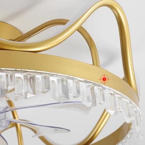 Ventiladores de techo silenciosos con luz regulable y mando para habitaciones de niños 6