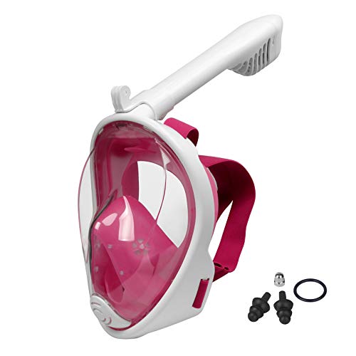 Máscaras de snorkel panorámicas 180 con visión clara anti-vaho para niños
