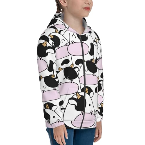 Cute Baby Dinosaurs Kid Hoodies Boys Zip Up Sweatshirts Girls Pullover with Pocket4