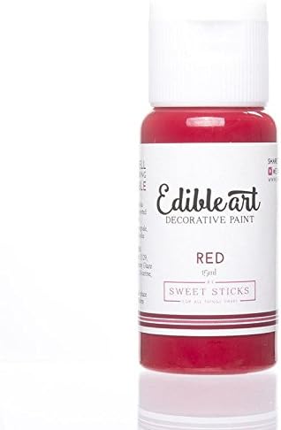 Edible Art Decorative Paint Red 15ml