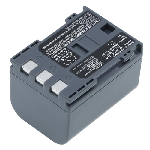 7.4V Batería Compatible con Canon MV880X, MD110, ZR930, MV790, DC320, FVM20, FVM200, MD150, MD100