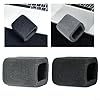For Fifine AM8 Compatible Foam Windscreen for Enhanced Vocal Definition in Home Studio Recording Podcasting and Voice Acting Workflows (Black) #4