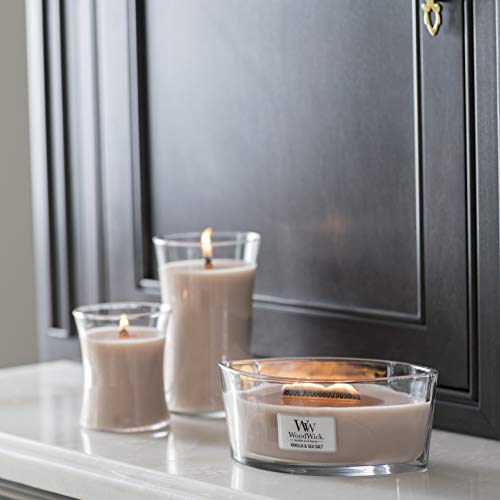 Woodwick Vanilla & Sea Salt Medium Hourglass Candle, 9.7 Oz. #TOP5