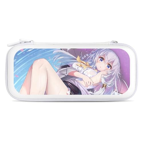 Nintendo SwitchΉ UUki n[hP[X ̗X CCi Switch / SwitchL@elfΉ Ռz hh Sʕی ^ e LOP[X Q[J[h 15[ White-style