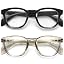 2 Pack - Black / Transparent Grey