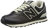 Forro: malla New Balance 574v2 Zapatillas Hombre, Negro (Black Black), 36 EU (3.5 UK)