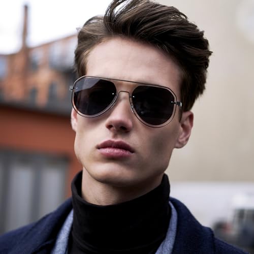 UV400 Men Sunglasses Protection Mirror Lens, Fashion Vintage2