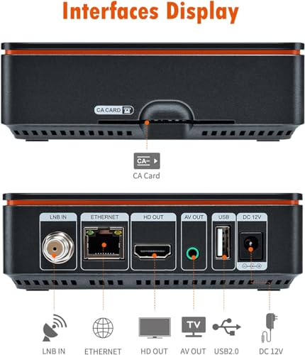 image for Generic V9 Prime Digital Satellite Receiver H.265 FTA Free to Air DVB-