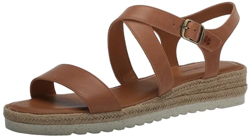Image of Lucky Brand Women's Trianna Leather Wedge Sandal