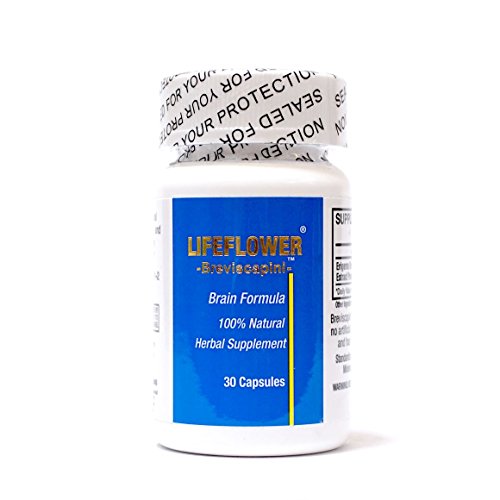 Lifeflower, 100% All Natural, Youthful Brain Herbal Supplement, Support Cerebrovascular System, Improve Memory, 30 Capsules - Image 3
