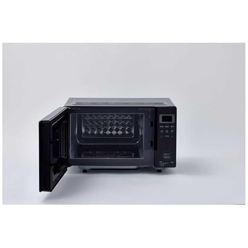 ORIGINALBASIC 電子レンジ 18L フラット ヘルツフリー ブラック OB-R18F1K の商品画像 6