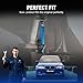 Bevinsee Adjustable Front Sway Bar End Link Kit Compatible with BMW 3 Series E46 1999-2006, Z4 E85/E86 2003-2008, Aluminum Blue