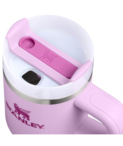 Image of STANLEY Quencher H2.0 Tumbler with Handle and Straw 14 oz | Flowstate 3-Position Lid | Cup Holder Compatible for Travel | Insulated Stainless Steel Cup | BPA-Free | Soft Orchid