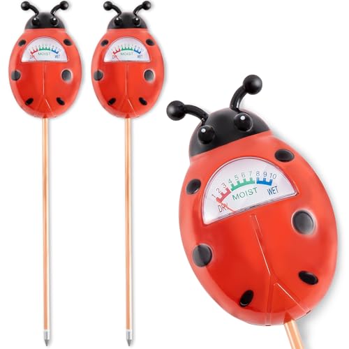 Tennedriv Green 2 Pack Soil Moisture Meter for House Plants,