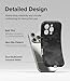 Ringke Onyx for iPhone 16 Pro Max Case, [Compatible with MagSafe] Oil & Dirt Resistant, Individual Lens Covers for Cameras, Non-Slip Enhanced Grip Lightweight Cover - Magnetic Camo Black