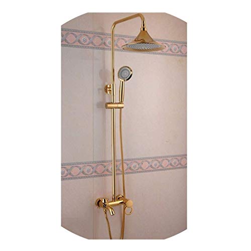 Robinets de douche rétro noir mat pour créer un espace spa avec douche de tête