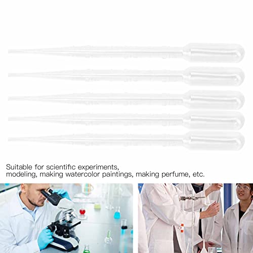 Conta-gotas descartável de transferência, pipetas calibradas de 3ml Conta-gotas para limpeza sanitár